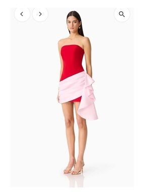 Elliatt -XS - June Mini Red Dress